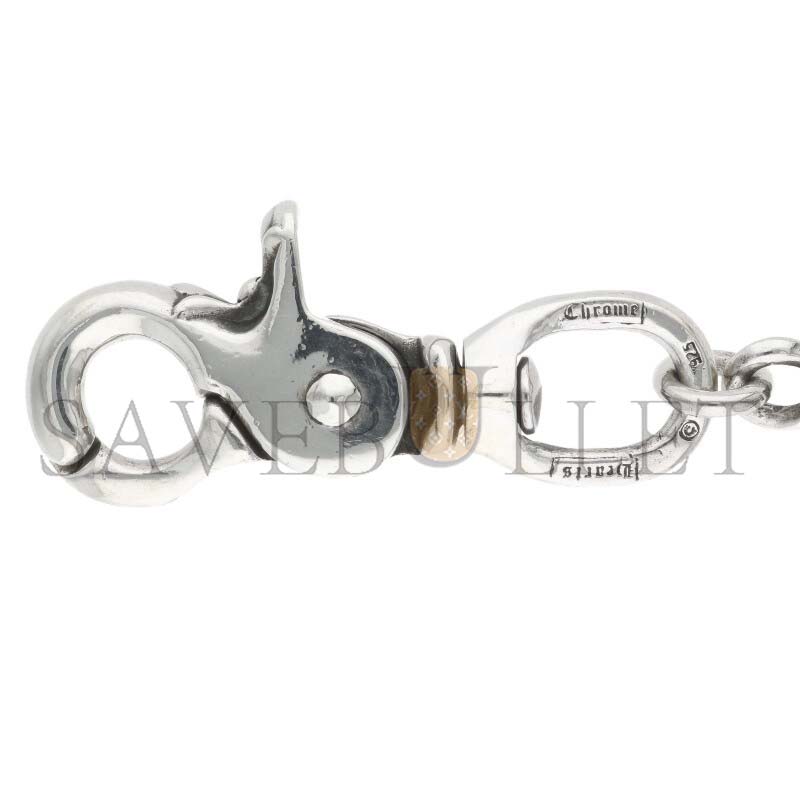 CHROME HEARTS ROLLER LONG-S 1-CLIP 9-LINK LONG ROLLER WALLET CHAIN 